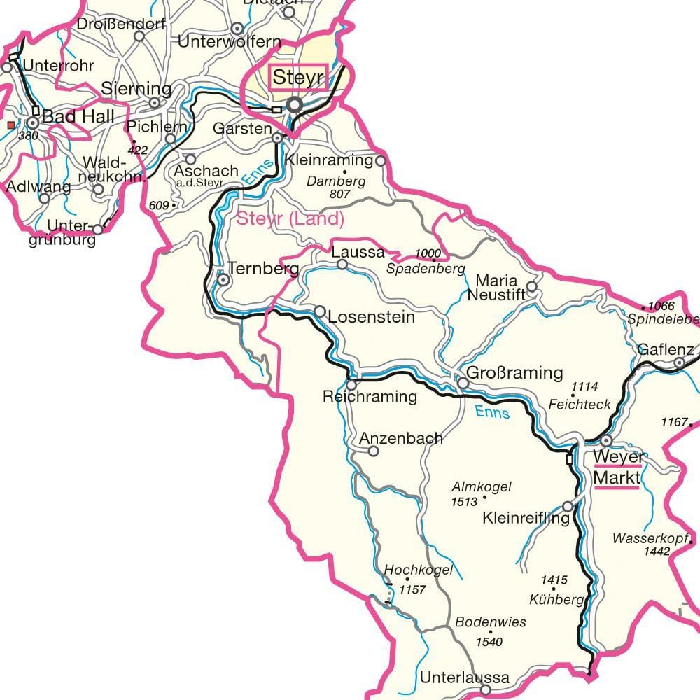 வரைபடம் steyr: ஆஸ்திரியா