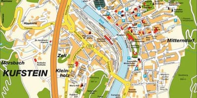 வரைபடம் kufstein ஆஸ்திரியா